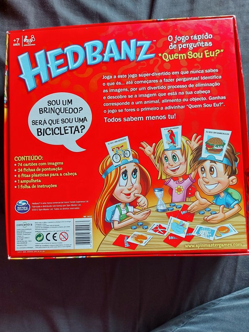 Jogo de tabuleiro HedBanz - Quem Sou Eu?