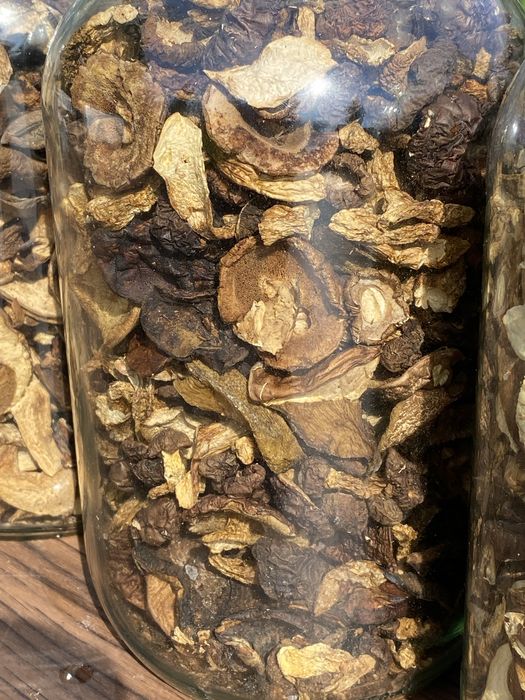 Grzyby suszone mix prawdziwki, borowiki, koźlaki