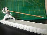 Podstawka do Kadzidła "Samurai". Orientalna dekoracja. Wydruk 3D.