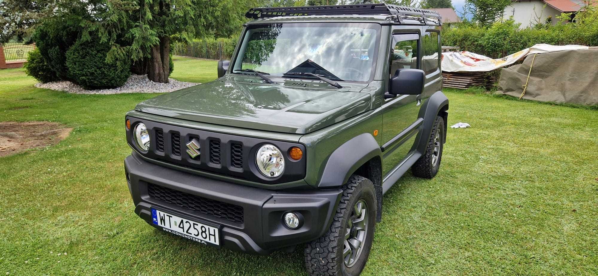 Suzuki Jimny AllGrip 4-osobowy 2024 r. 1537 km GWARANCJA do 12.2026 r.
