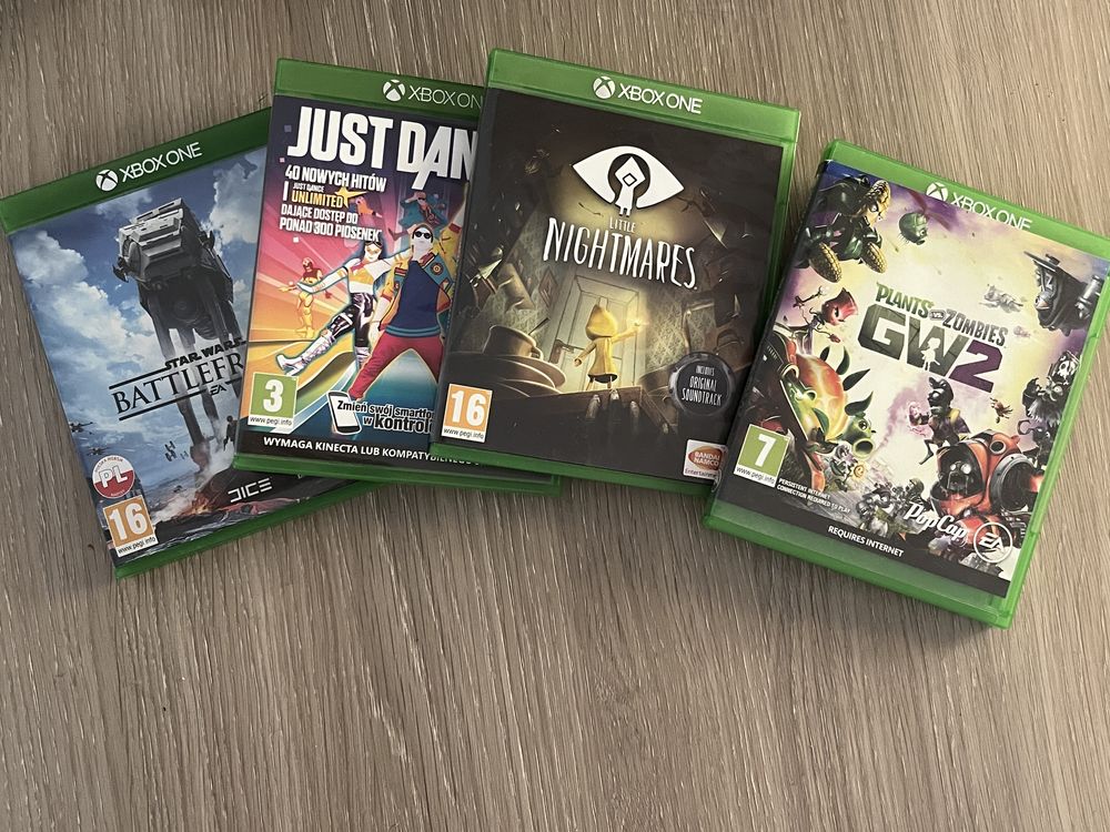 Xbox One + Kinect + 4 gry