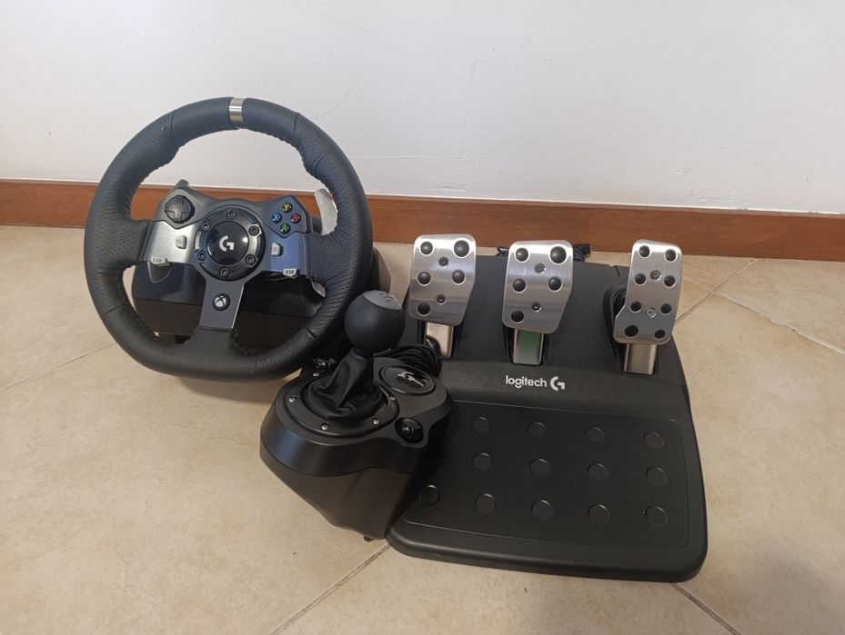 Volante Logitech G920 PC/Xbox + H shifter e pedais