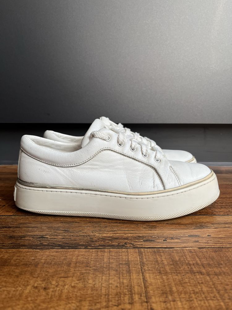Max Mara белые женские кроссовки 36,5