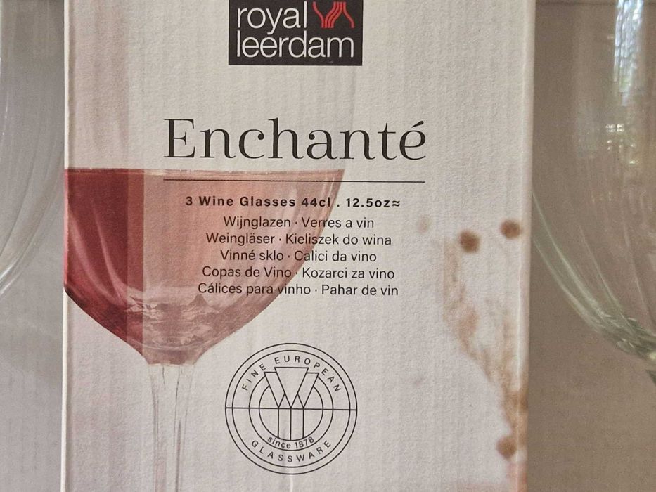 Elegancki Zestaw 3 kieliszków do wina 440ml Wine Glasses