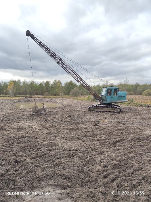 Продається екскаватор драглайн ЭО-304.