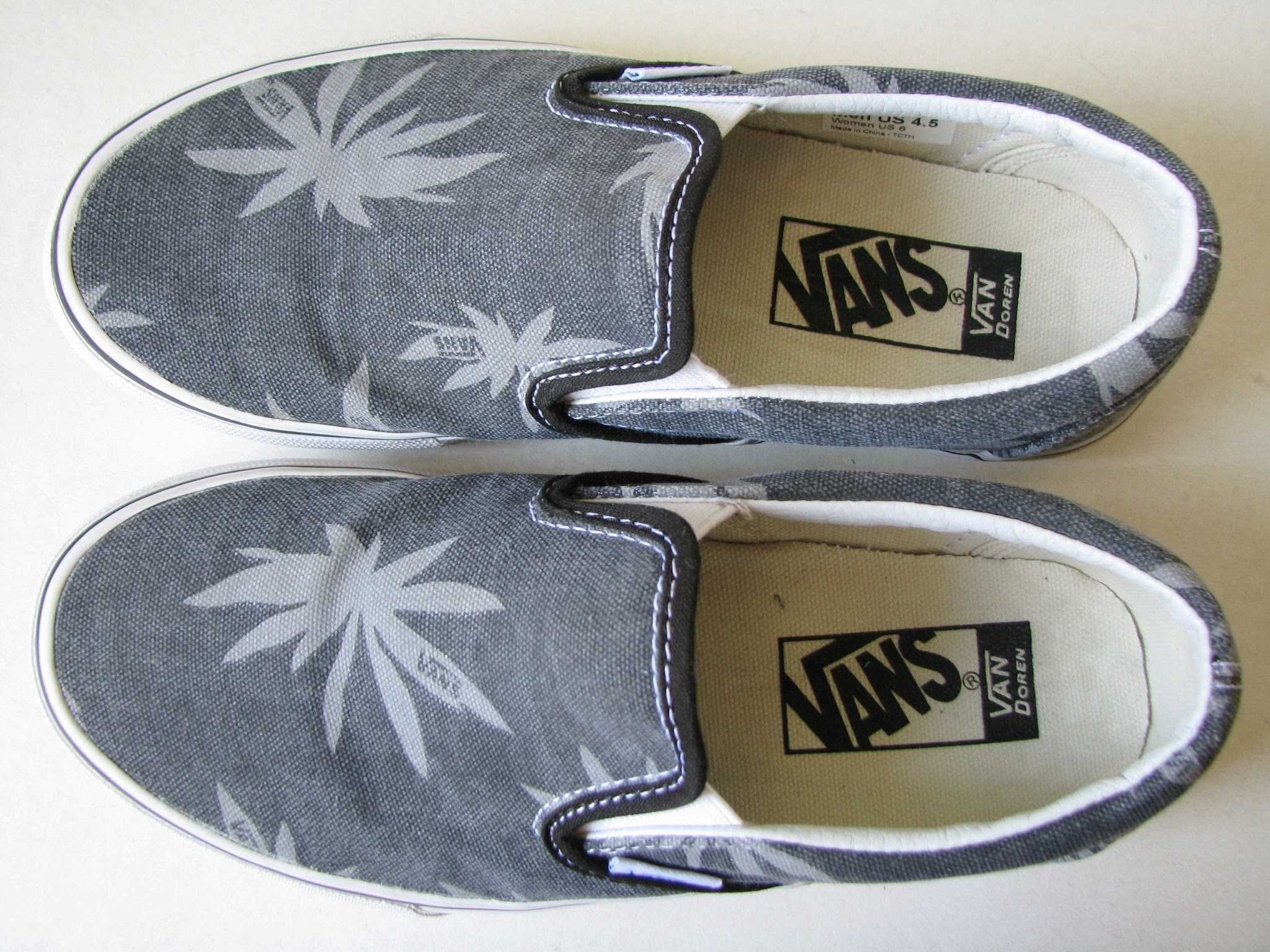 VANS Кеди VAN DOREN Classic 35 Slip-on Skateshoes grey школярів