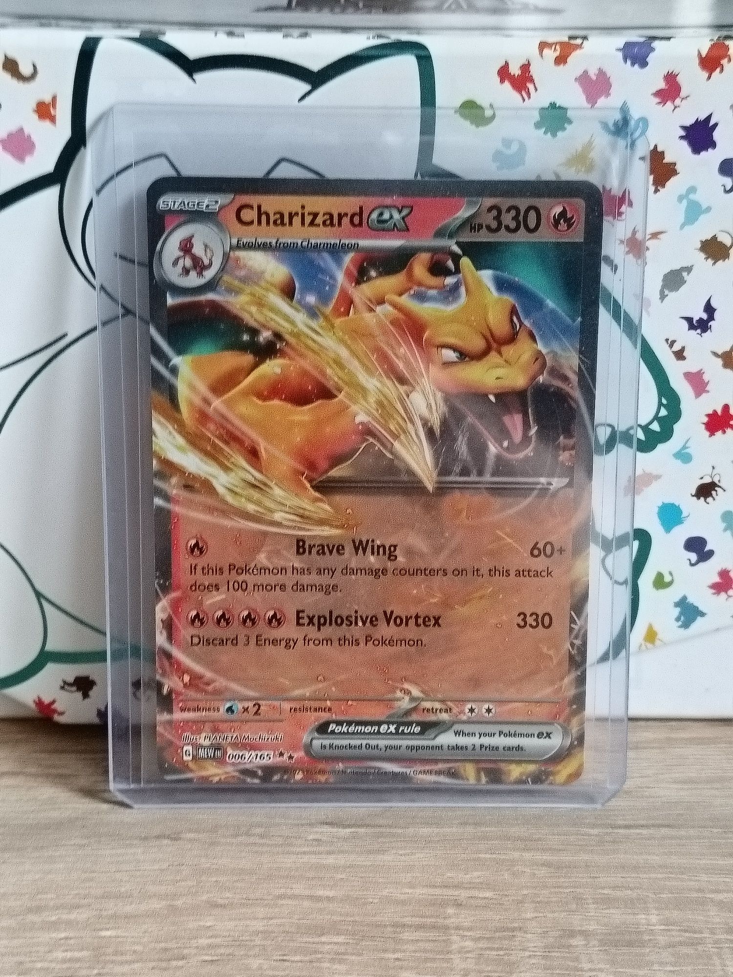 Karta Pokemon Charizard ex