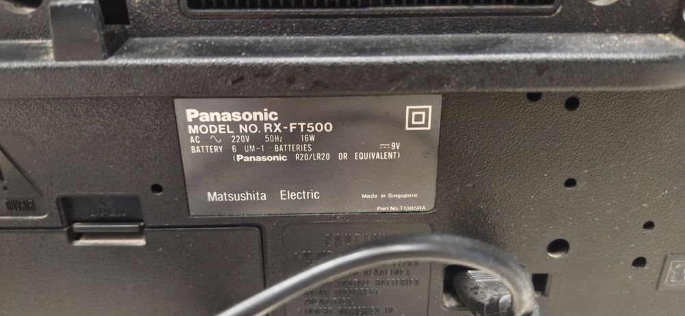Radiomagnetofon Panasonic RX