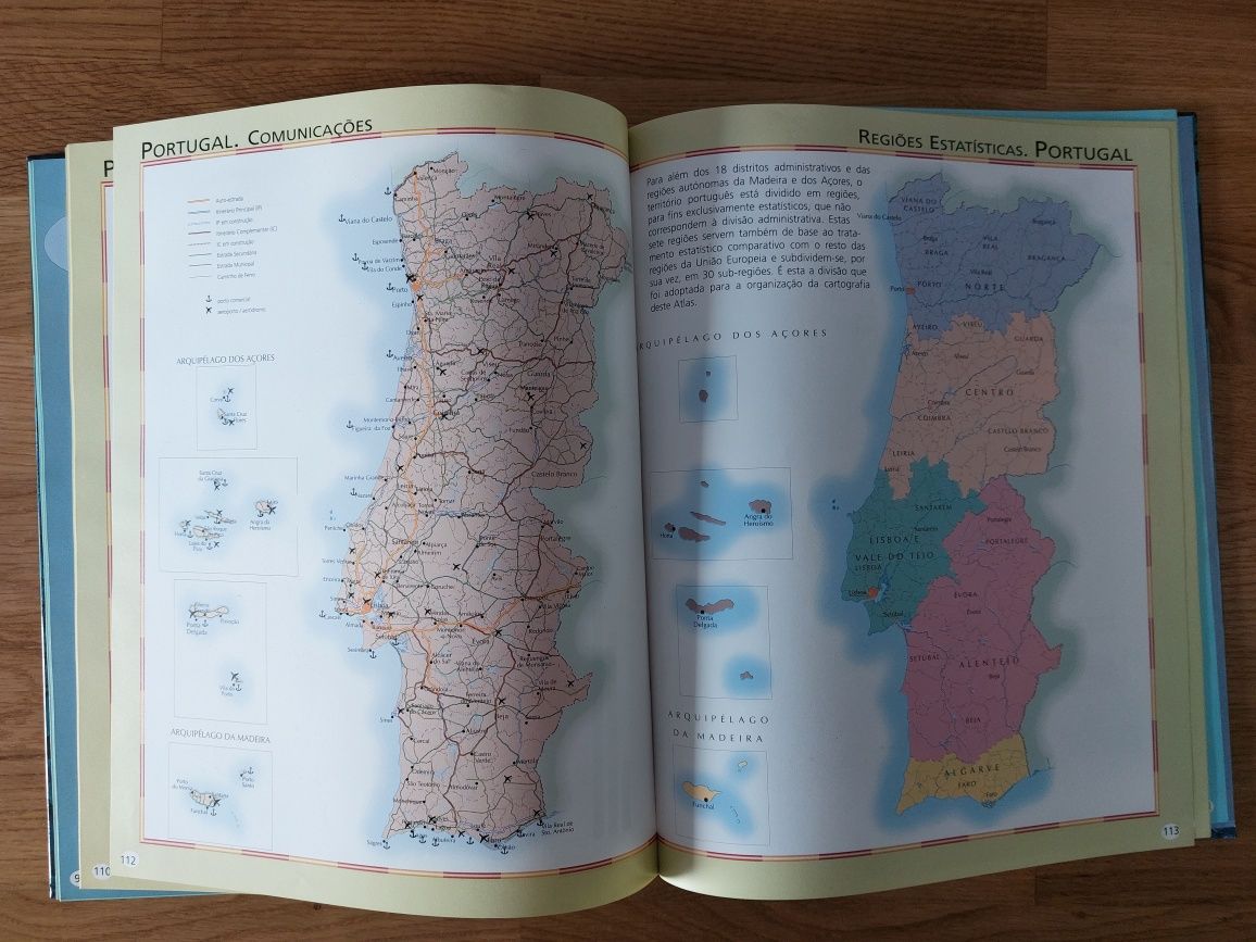 Livro Atlas Escolar Universal