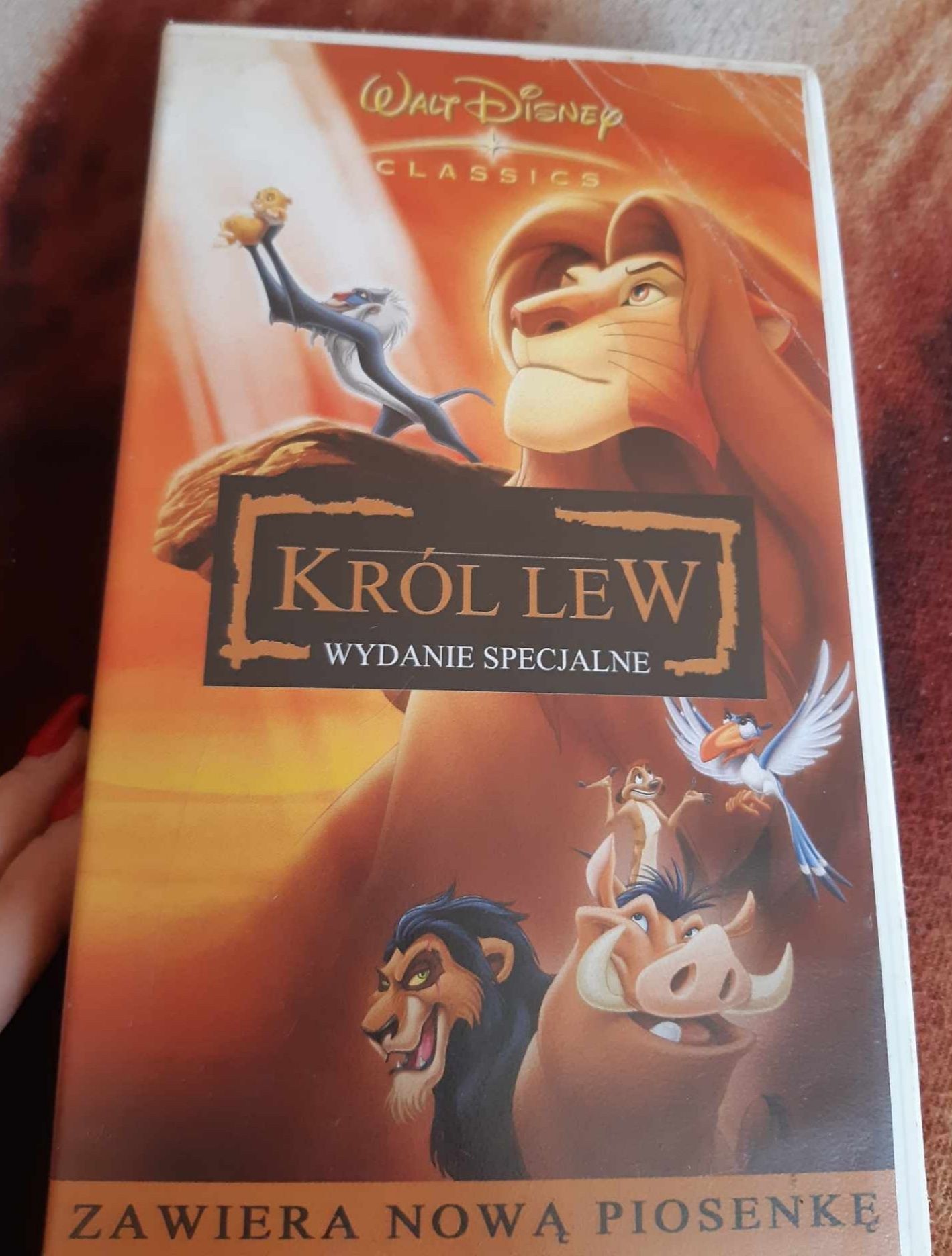 Kasety vhs bajki i jeden film