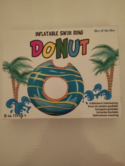 Donut do pływania koło