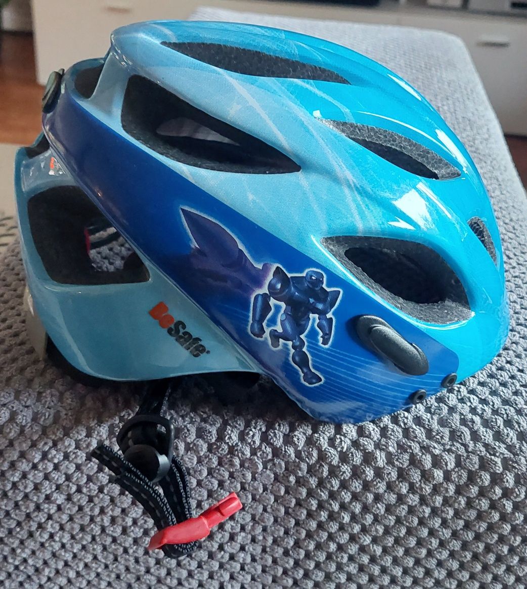 Kask rowerowy dziecięcy rozm. XS 48-51 cm BeSafe dla chłopca do 6 lat