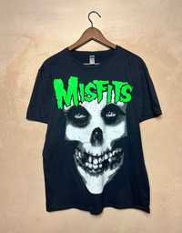 Oficjalna czarna koszulka Misfits Glow Jurek L Punk