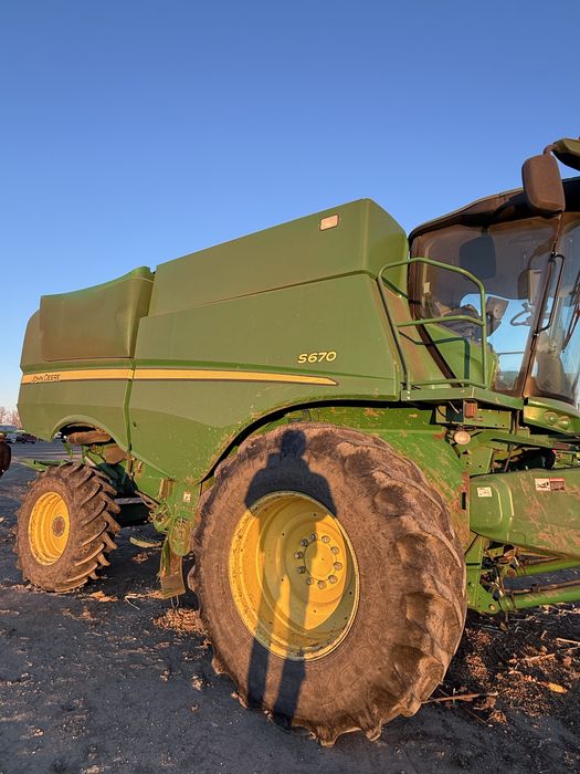 John deere s670 2012