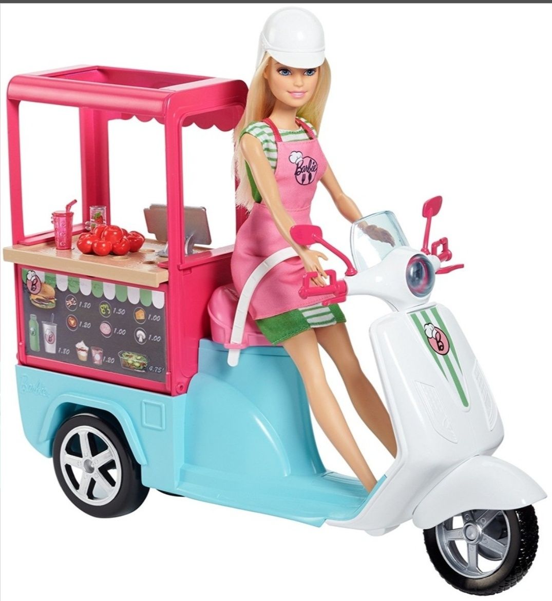 Скутер барби буфет магазин закусочная бистро Barbie Mattel