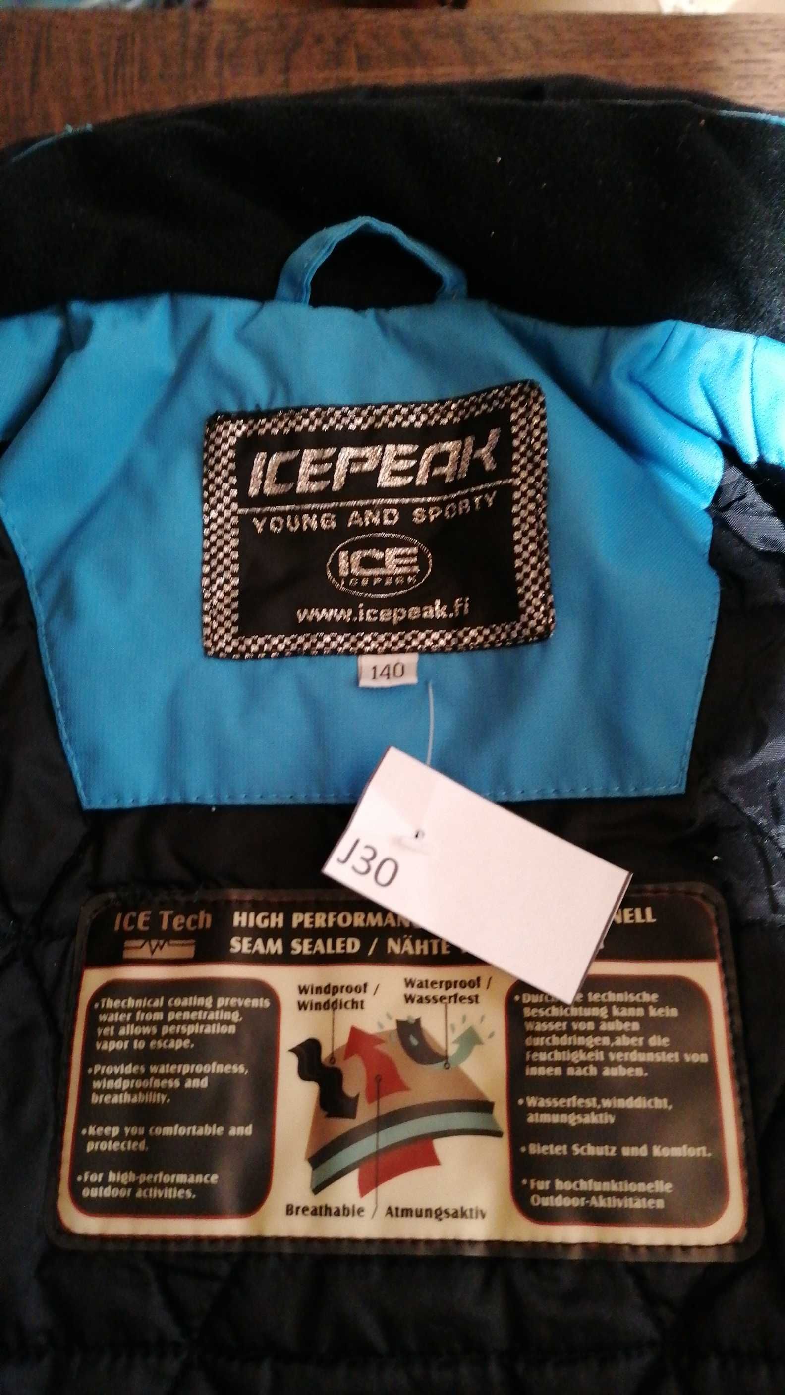 J/30 Kurtka narciarska Icepeak  r. 140