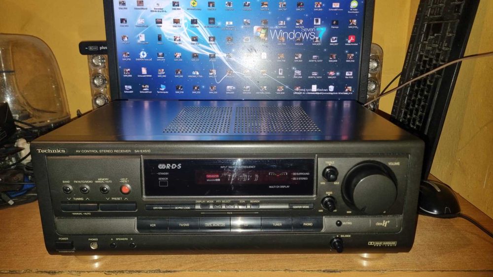 Amplituner TECHNICS SA-EX510 stereo 2 pary kolumn i 5.1