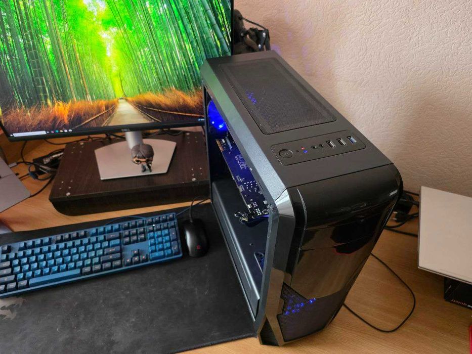 Ігровий пк i3 12100 + GTX 1070 8 Gb + 16GB DDR4 + SSD + HDD