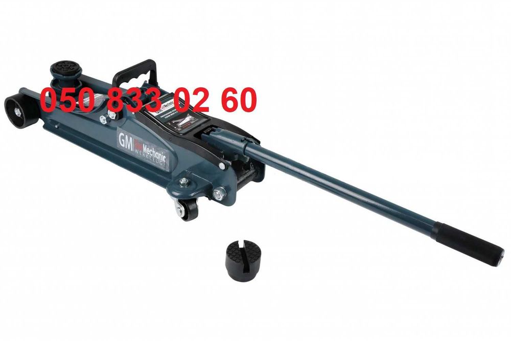 Домкрат підкатний гідравлічний ЖАБА 2.5T H-80/360MM HFJ36025 Німеччина