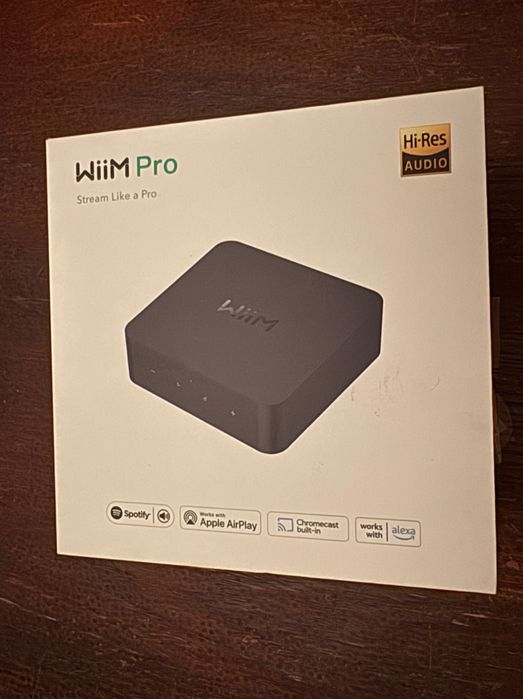 Wiim Pro odtwarzacz sieciowy AirPlay2 Chromecast Spotify TIDAL Connect