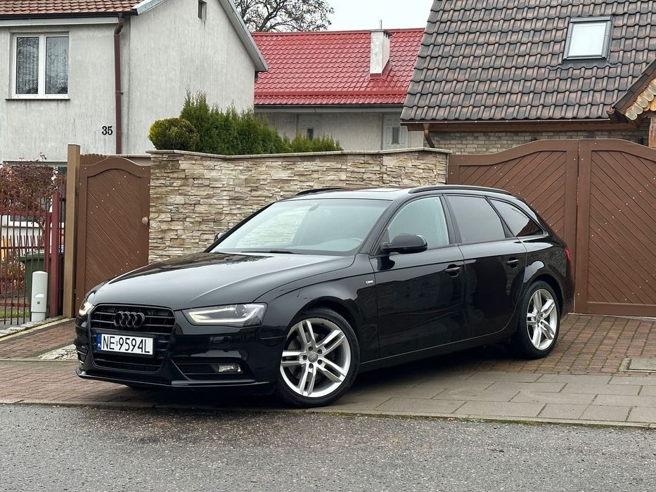 Audi A4 Avant A4 S-Line LIFT Xenon Navi Szklany Dach Serwis ASO