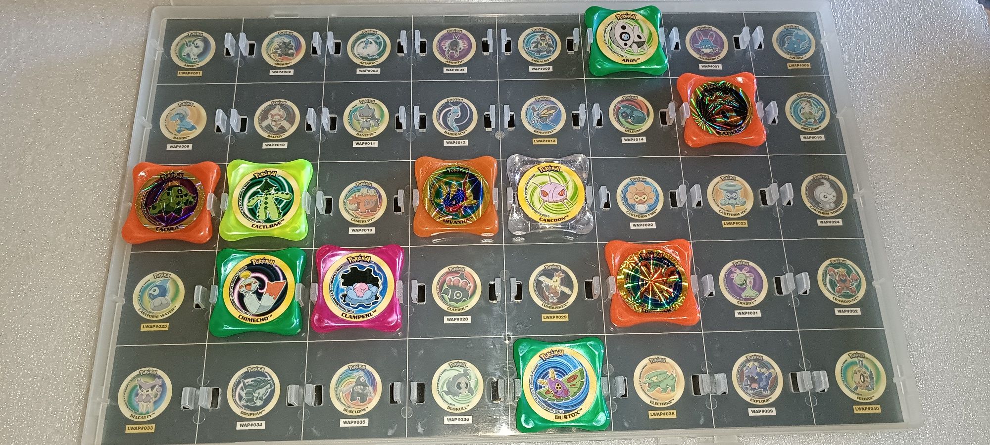 Antiga Capa Coleção Pokemon advanced Waps da PANINI de 2003
