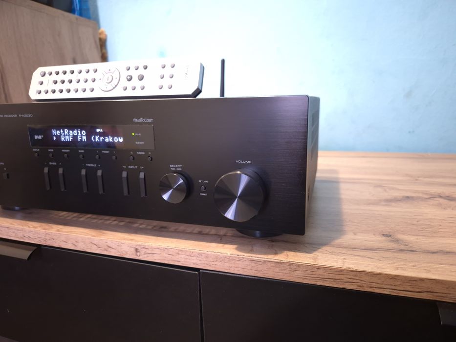 Yamaha r-n303d,pilot,2x140watt,dab+,Wi-Fi,bluetooth,Spotify,okazja wys