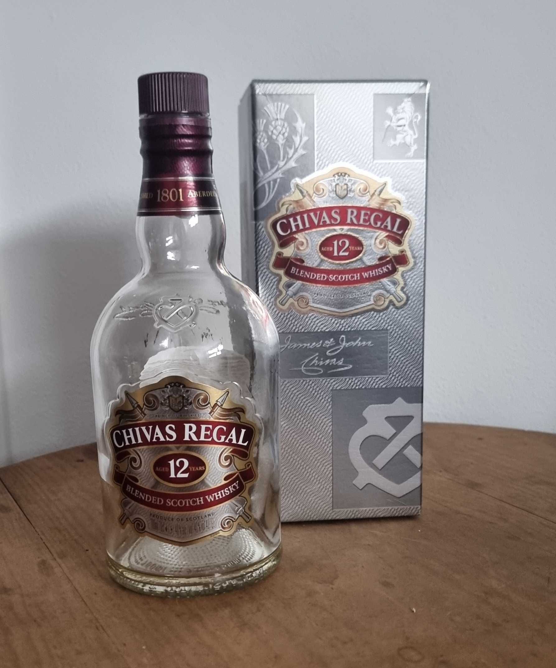 Garrafas vazias Whisky, James Martin's, Chivas, Redbreast, Jameson