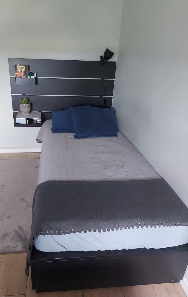 Łóżko NORDLI + zagłówek