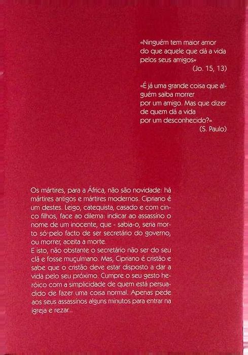 Cipriano Catequista e mártir