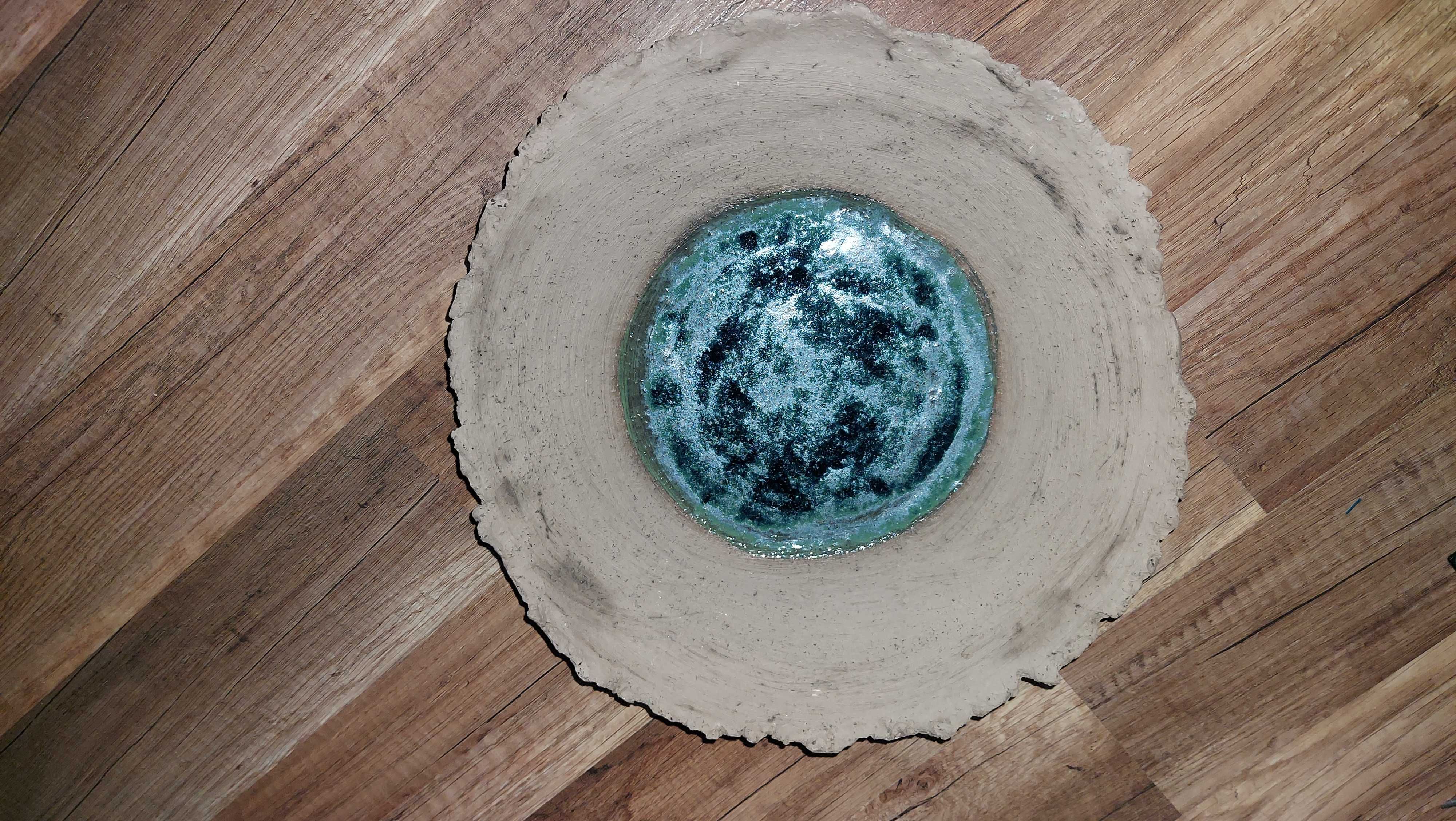Misa ceramiczna talerz recznie robiona hand made