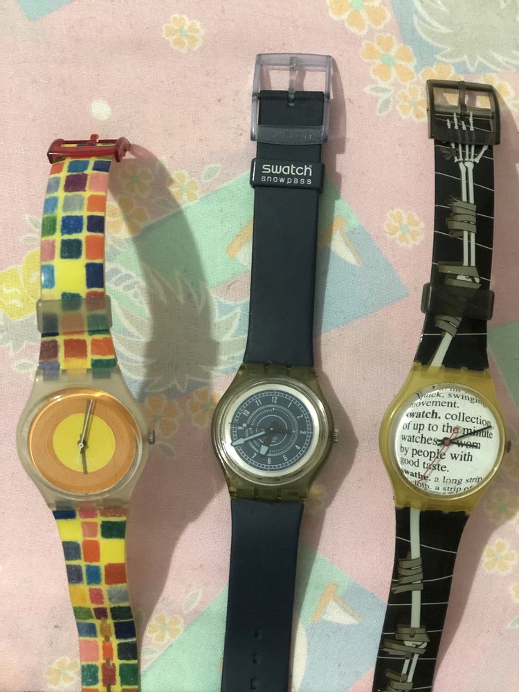 Relógios Swatch usados