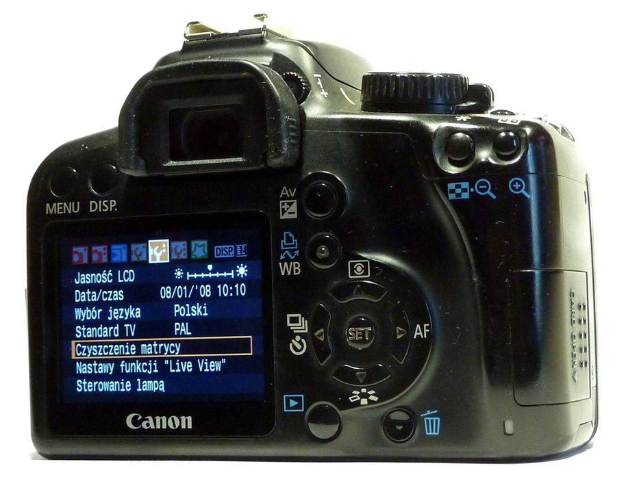 Canon 1000D + obiektyw 18-55mm IS