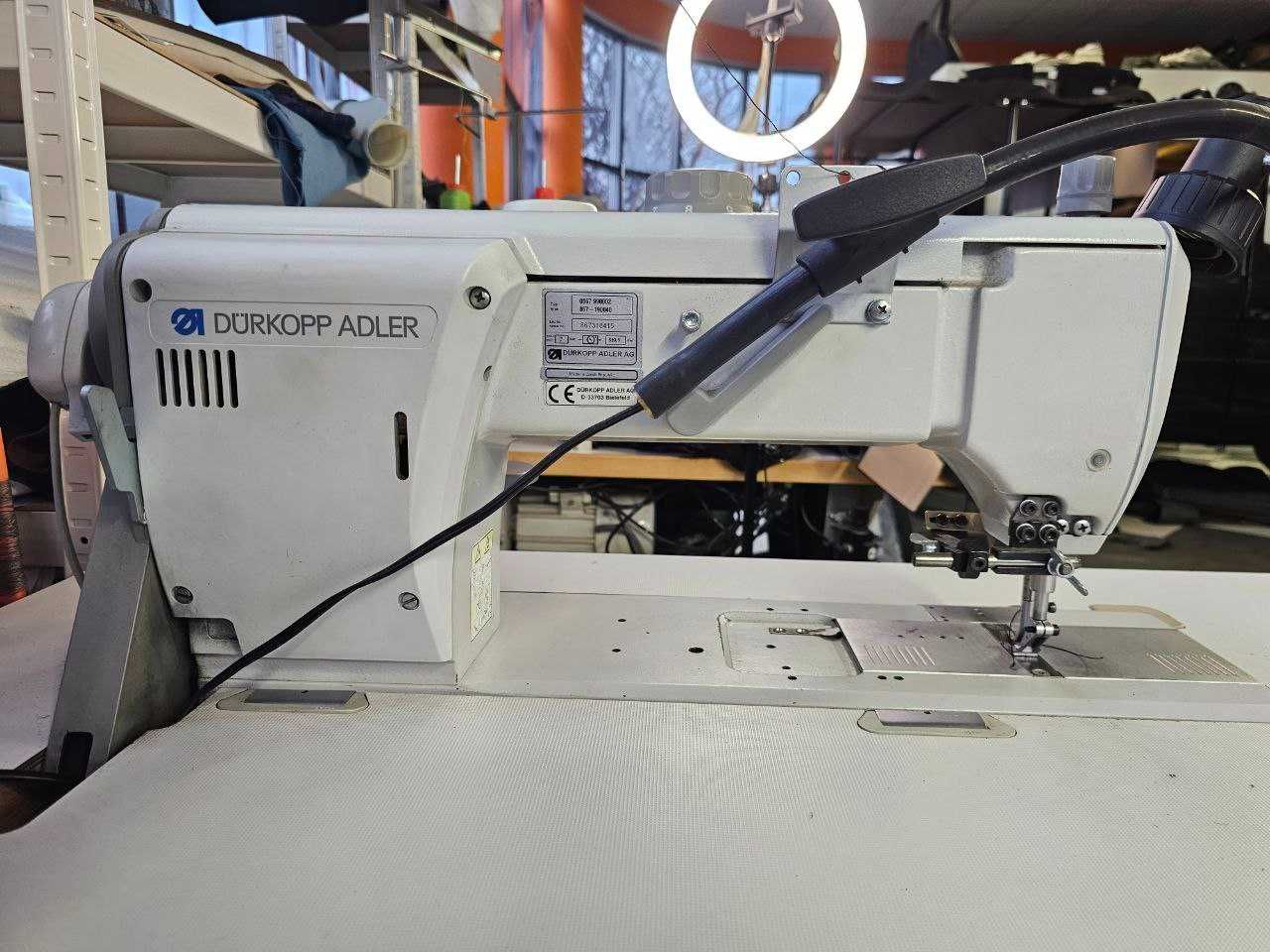 Maszyna do szycia Durkopp Adler 867 z ekstra dużym chwytaczem XXL