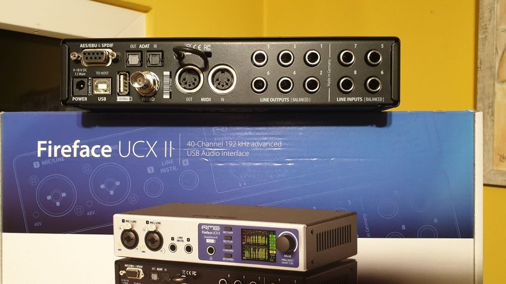 Interfejs Audio karta RME fireface UCX II nowy, nieużywany, gwarancja