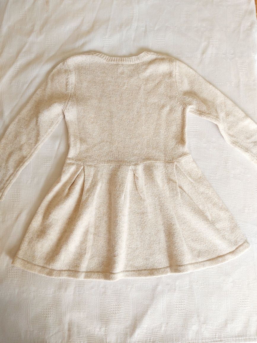Vestido bege menina