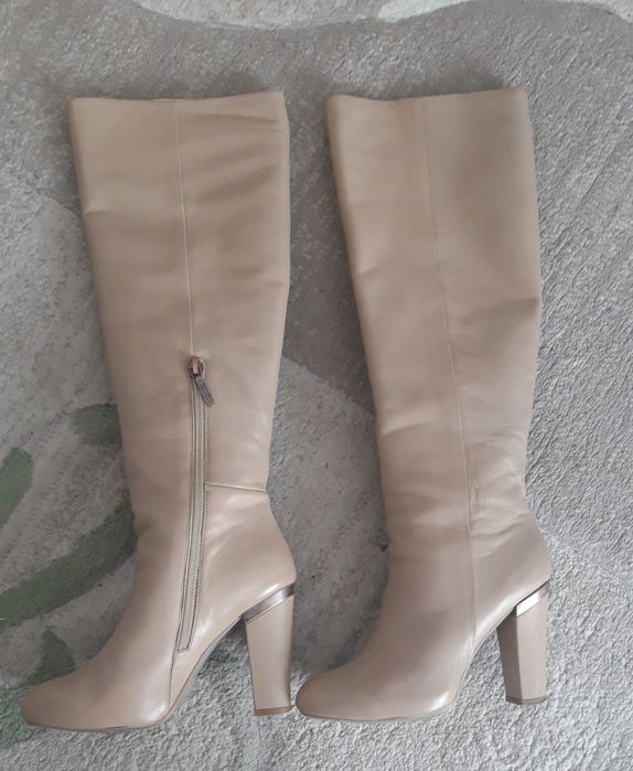 Чоботи шкіряні бу