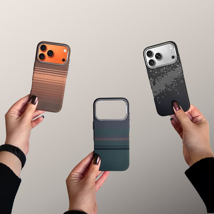 Чохол карбон з малюнками iPhone 17 Pro Max айфон про макс чорний