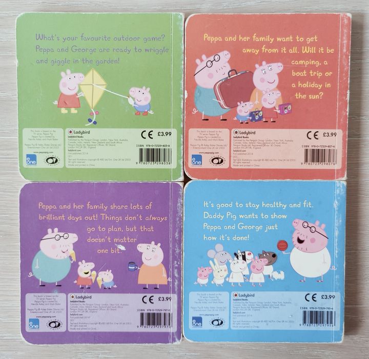 Książeczi Peppa Pig po angielsku