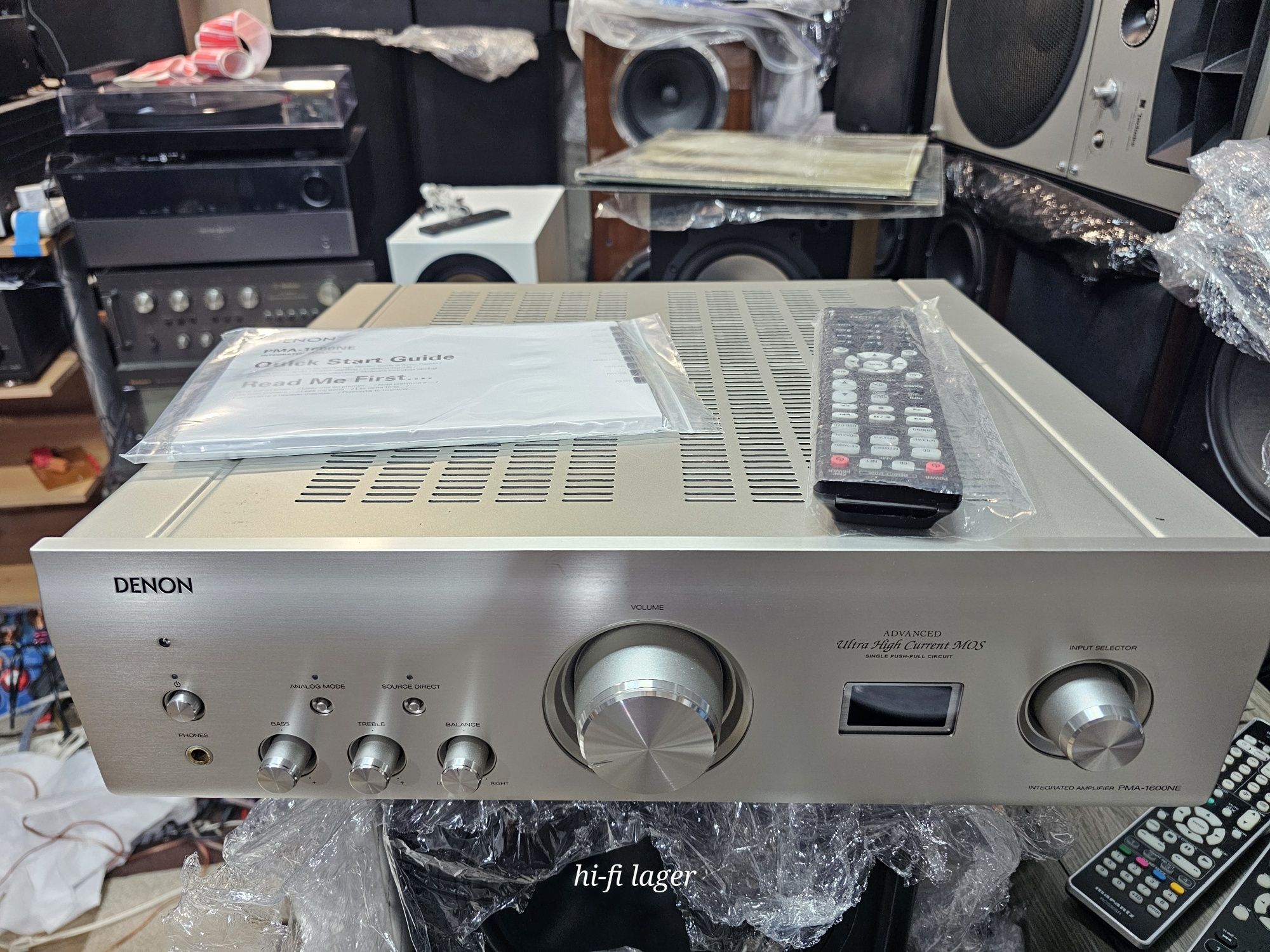 Denon pma 1600 ne усилитель MosFet с ЦАП USB DSD 11,2