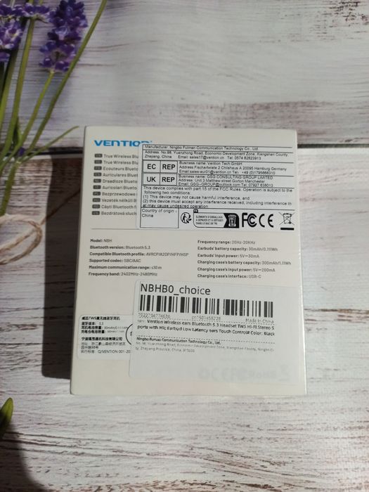Новые Bluetooth наушники Vention