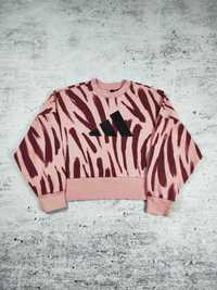 Bluza adidas damska boxy crewneck bawełniana r. M