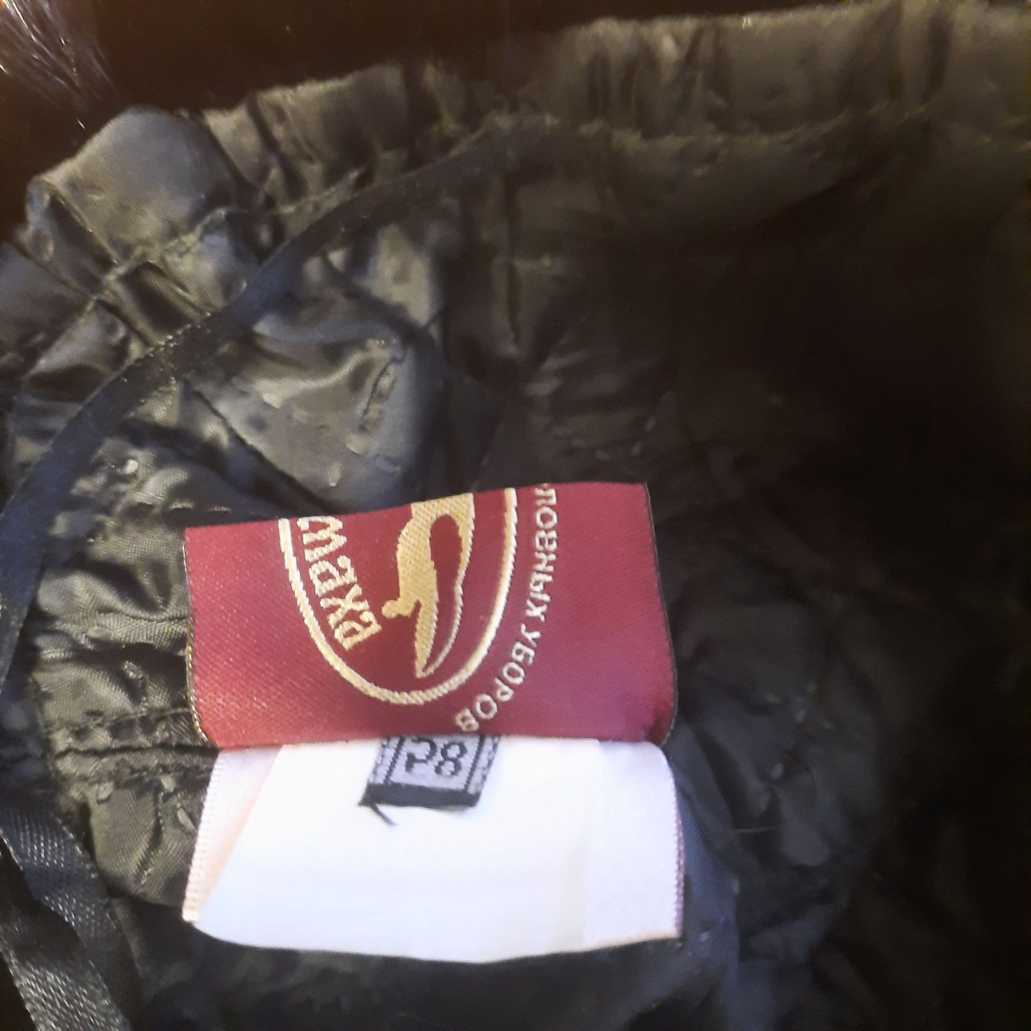 Шапка з нерпи 58 розмір