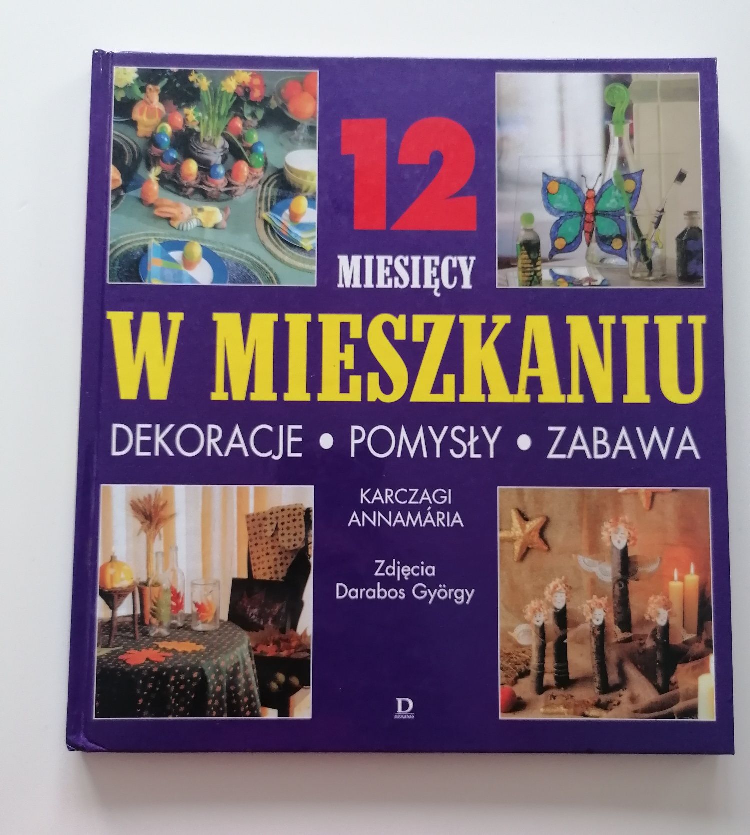 Dekoracja, Pomysły 12 miesiący w mieszkaniu format A4 w sztywn