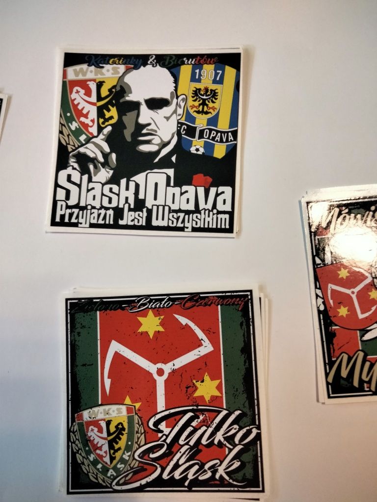 Vlepki/Naklejki Śląska Wrocław FC Bierutów