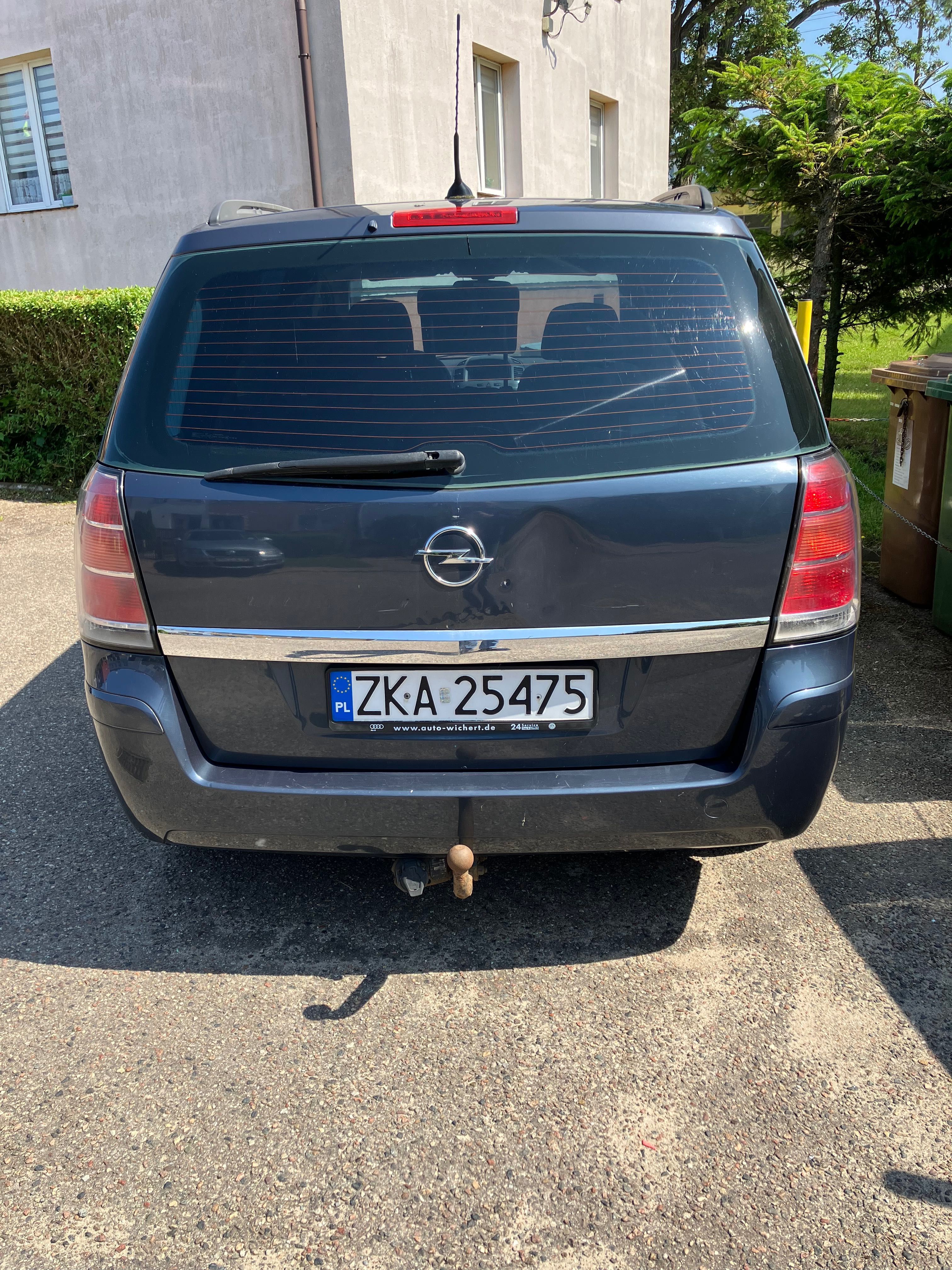 Opel Zafira 1.9cdti, 2006r. 7 osobowy + hak