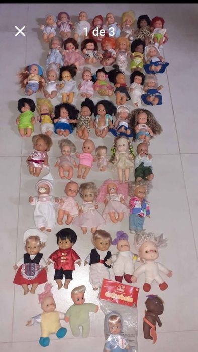 Bonecas antigas barriguitas cada 10 euros
