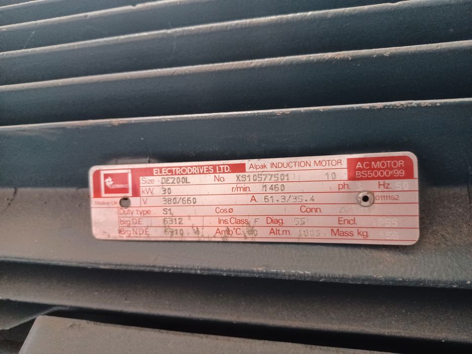 Silnik elektryczny 30 kW 1460 r/min