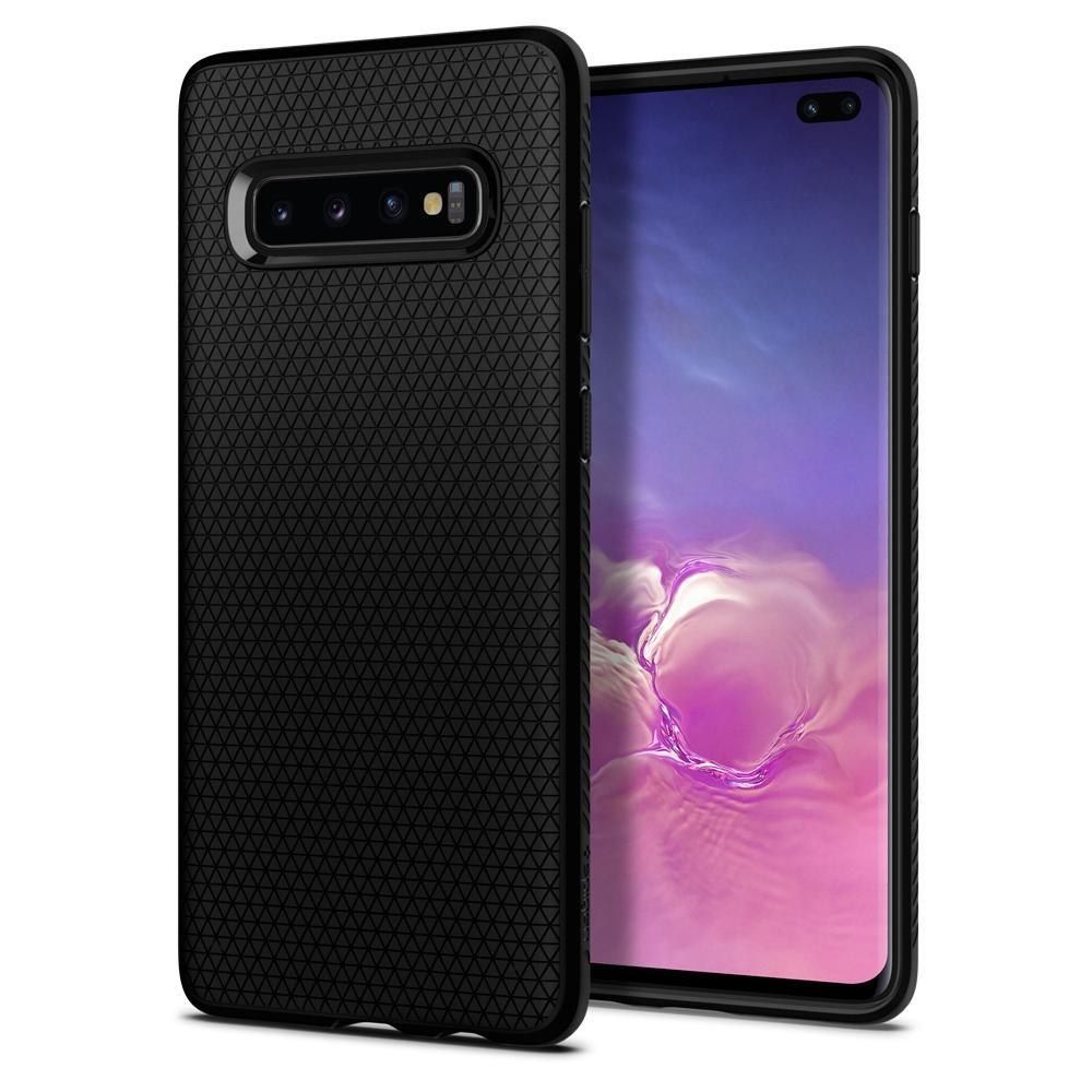 Etui Spigen Liquid Air Do Samsung Galaxy S10+ Plus Czarny