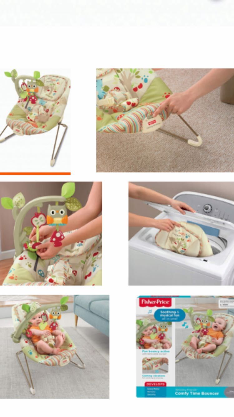 Bujak z zabawkami fisher- Price